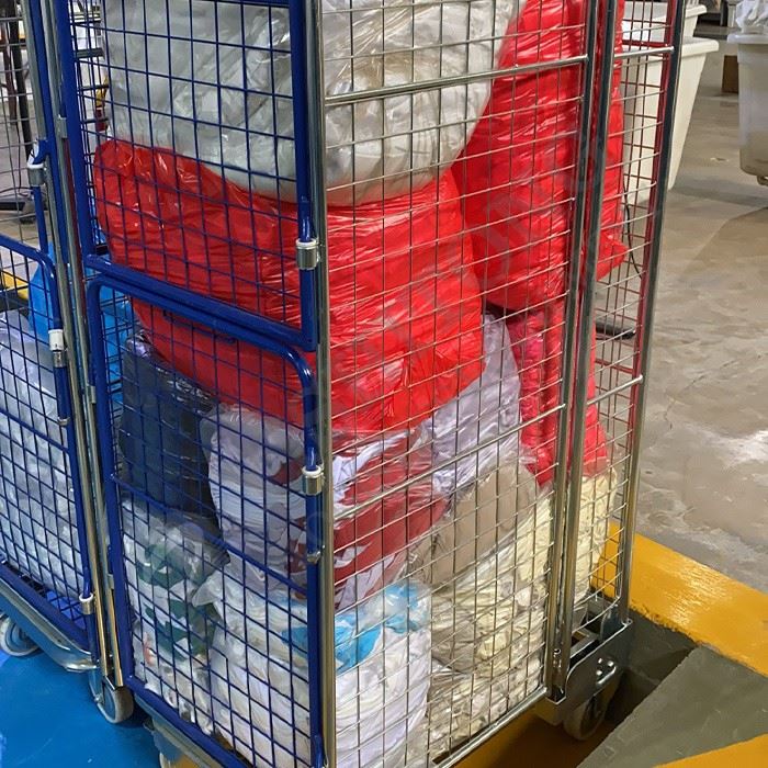 wire laundry roll pallets