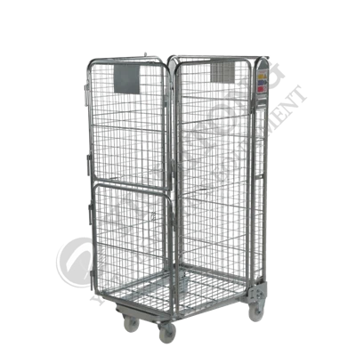 Skladací vozík na bielizeň na kolieskach